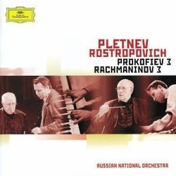 Prokofiev: Piano Concerto No 3 ; Rachmaninov :  Piano Concerto No 3 / Mikhail Pletnev