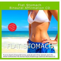 Flat Stomach Binaural Subliminal Affirmation CD