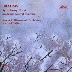 Brahms: Symphony in Em No4, Op98; Academic Festival Overture in Cm Op80