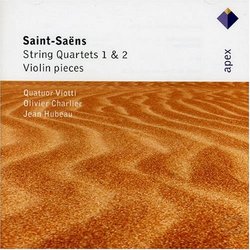 Saint-Saens: Str Qrts Nos 1 & 2 / Vln Pieces