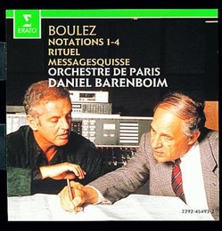 Boulez: Notations 1-4 / Rituel / Messagesquisse
