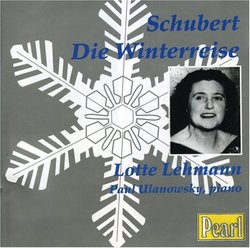 Schubert: Die Winterreise / Lehmann, Ulanowsky