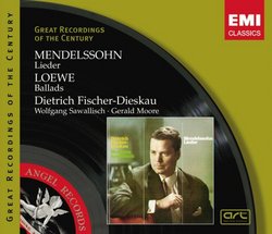 Mendelssohn, Loewe: Lieder