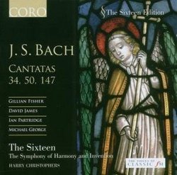 Bach: Cantatas 34, 50, 147