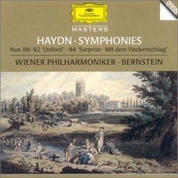 Haydn: Symphonies 88/92/94 -- Bernstein / Wiener Philharmoniker
