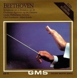 Symphonie N°2 +Ouverture D' "Egmont"/london Symphony Orchestra, Alfred Scholz