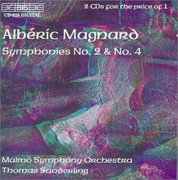 Magnard: Symphonies No. 2 & 4 / Sanderling, Malmo SO