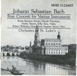 J.S. Bach: Four Concerti For Various Instruments