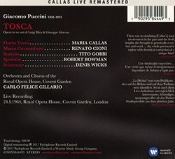 Puccini: Tosca (Covent Garden, 24/01/1964)(2CD)
