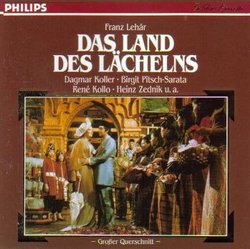 Franz Lehar: The Land of Smiles/Das Land des Lachelns. Koller Pitsch-Sarata Kollo Zednik (Philips)