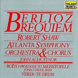 Berlioz: Requiem; Boito: Prologue to Mefistofele