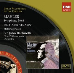 Mahler: Symphony No. 6; Richard Strauss; Metamorphosen