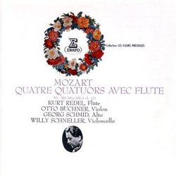 Mozart: 4 Quartets With Flute
