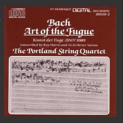 Bach: Art of the Fugue (BMV 1080)