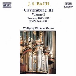 Bach: Clavierübung III, Vol. 1