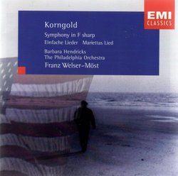 Korngold: Symphony in F sharp