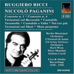 Ruggiero Ricci Performs Niccolò Paganini