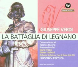 Verdi: La Battaglia Di Legnano