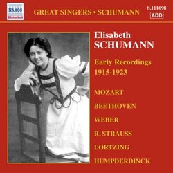 Elisabeth Schumann Early Rec