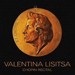 Valentina Lisitsa: Chopin recital. (DVD/CD limited edition set). Waltes, Nocturnes, Polonaises, Fantasy, Berceuse.