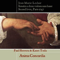 Leclair Sonatas for 2 violins Second Book