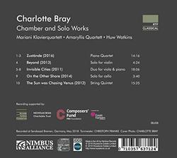 Bray: Chamber & Solo Works