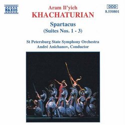 Khachaturian: Spartacus (Suites Nos. 1-3)