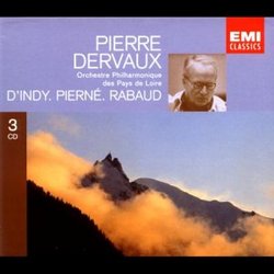 Dervaux plays D'Indy, Pierne, and Rabaud