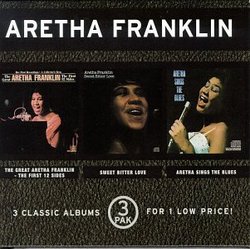The Great Aretha Franklin/Sweet Bitter Love/Aretha Sings The Blues