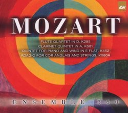 Mozart Chamber Music K.285, K.452, K.580a, K.581