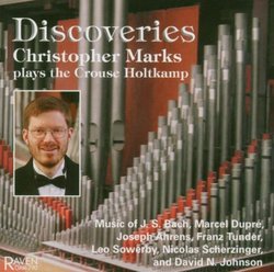 Discoveries: Christopher Marks plays the Crouse Holtkamp