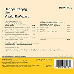 Henryk Szeryng Plays Vivaldi & Mozart