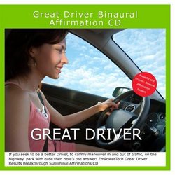Great Driver Binaural Subliminal Affirmation CD