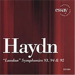 Haydn: "London" Symphonies 93, 94 & 92