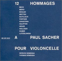 12 Hommages a Paul Sacher for Cello