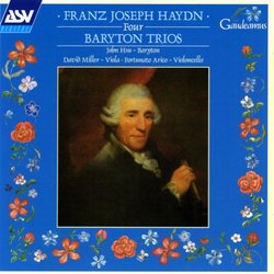 Franz Joseph Haydn: Four Baryton Trios (Volume1)