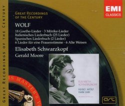 Wolf: 18 Goethe Lieder; 3 Mörike Lieder; Etc.