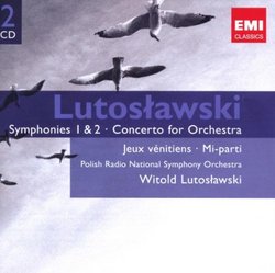 Lutoslawski: Symphonies Nos. 1 & 2; Concerto for Orchestra; Jeux vénitiens; Mi-parti