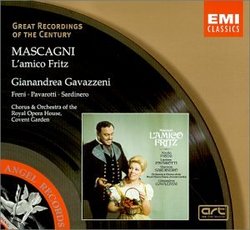 Mascagni - L'amico Fritz / Freni, Pavarotti, Sardinero, Gavazzeni