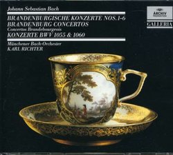 J.S. Bach: Brandenburg Concertos Nos. 1 - 6 [European Import]