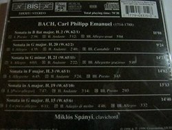 C.P.E. Bach: The Solo Keyboard Music Vol. 4, Six Early Sonatas from 1731 - 1740