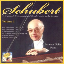 Franz Schubert - Major Works For Piano, Vol. One