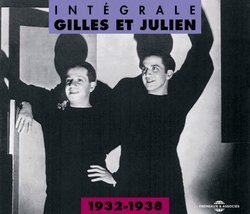 Intégrale Gilles Et Julien: 1932-1938