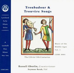 Troubadour and Trouvere Songs