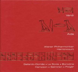 Verdi: Aida - Wiener Philharmoniker / Harnoncourt / Gallardo-Domâs / La Scola / Borodina / Hampson / Salminen / Polgár