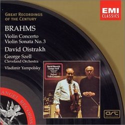 Brahms: Violin Concerto; Violin Sonata No. 3