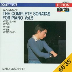 Maria João Pires ~ Mozart - The Complete Sonatas for Piano Vol. 5