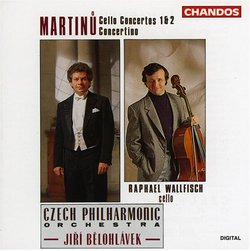 Martinu: Cello Concertos Nos. 1 & 2; Concertino