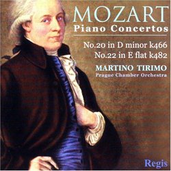 Mozart: Piano Concertos, K 466 & 482