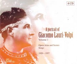 Portrait of Giamcomo Lauri Volpi 1